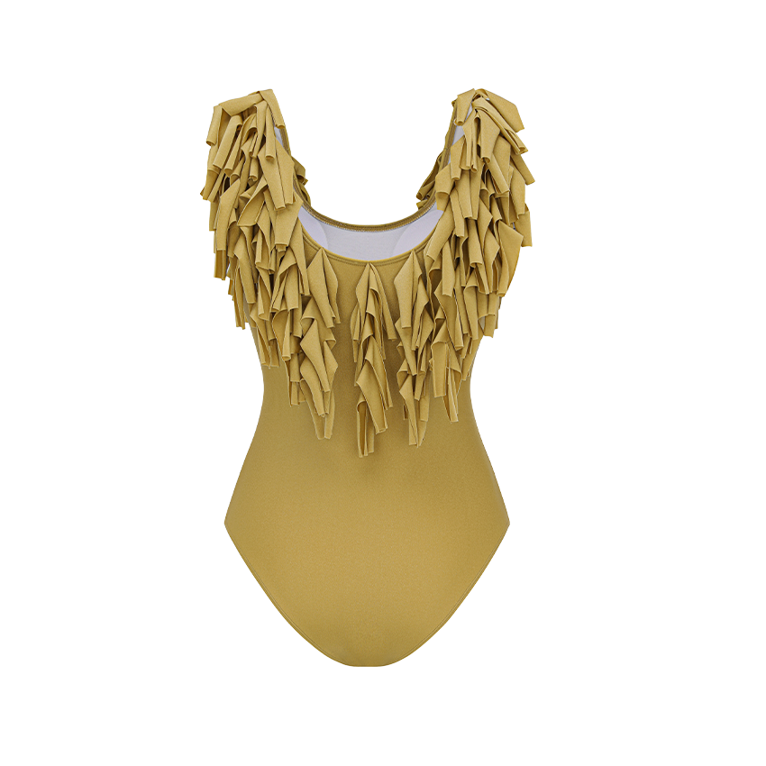 Tassel Shiny Swimsuit Set(s)